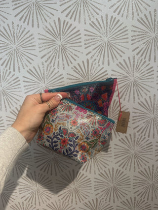 Mini Recycled Pouch - Simply Sunflowers