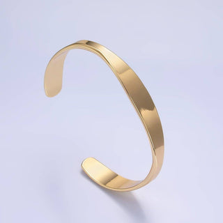 Minimalist Cuff Bracelet - Simply Sunflowers