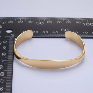 Minimalist Cuff Bracelet - Simply Sunflowers