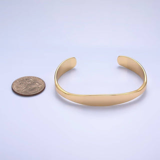Minimalist Cuff Bracelet - Simply Sunflowers