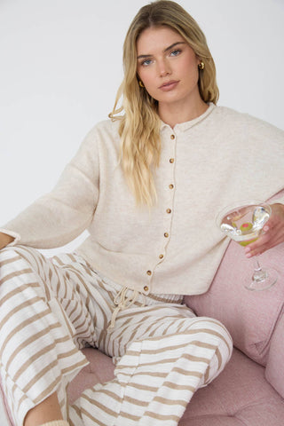 Mocha Cardigan - Simply Sunflowers