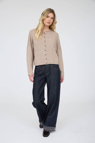 Mocha Cardigan - Simply Sunflowers