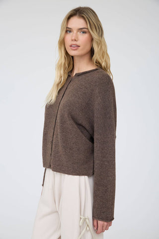 Mocha Cardigan - Simply Sunflowers