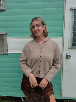 Mocha Cardigan - Simply Sunflowers