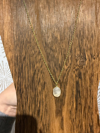 Moonlight Medallion Necklace - Simply Sunflowers