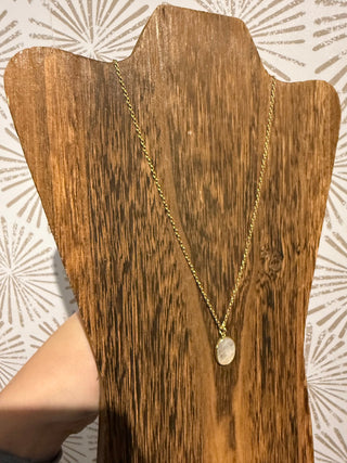 Moonlight Medallion Necklace - Simply Sunflowers