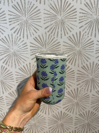 Nantucket Spring Hydrangeas Koozie - Simply Sunflowers