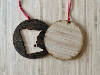 New Hampshire Wooden Ornament - Simply Sunflowers