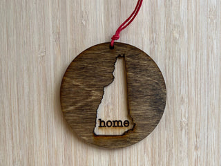 New Hampshire Wooden Ornament - Simply Sunflowers