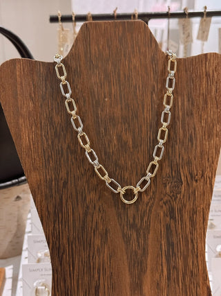 Nina Mixed Metal Necklace - Simply Sunflowers