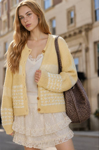 Nora Cardigan - Simply Sunflowers