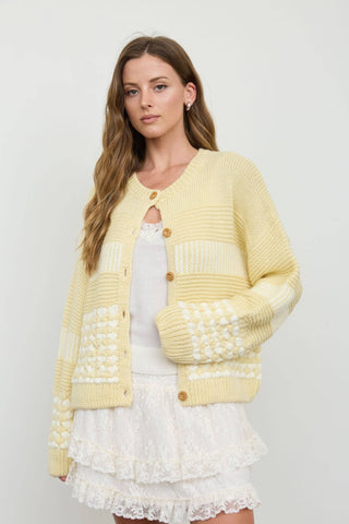 Nora Cardigan - Simply Sunflowers