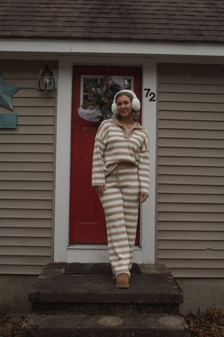 Oatmeal Cookie Sweater Pants - Simply Sunflowers