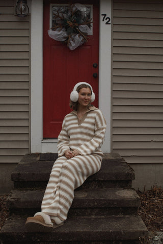 Oatmeal Cookie Sweater - Simply Sunflowers