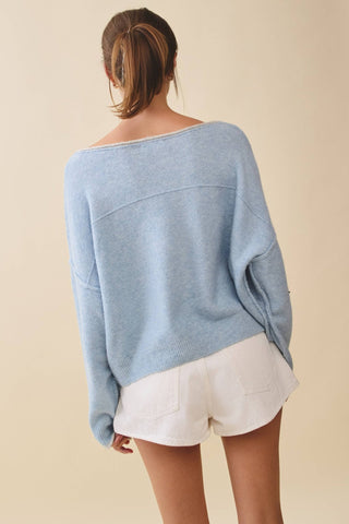 Ocean Breeze Pullover - Simply Sunflowers