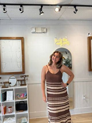On the Shore Crochet Dress - Simply Sunflowers