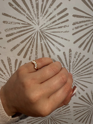 Opal Crown Ring - Simply Sunflowers