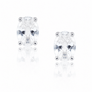 Oval Cut Studs - Simply Sunflowers