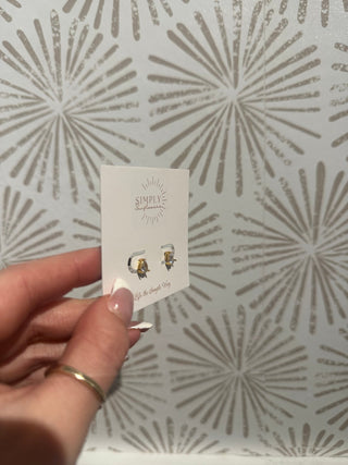 Paige Stud Earrings - Simply Sunflowers