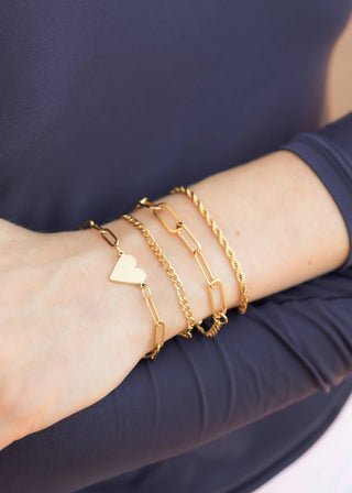 Paperclip Bracelet - Simply Sunflowers