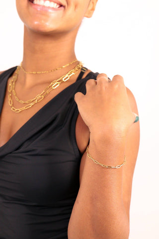 Paperclip Bracelet - Simply Sunflowers
