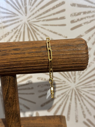 Paperclip Chain Bracelet - Simply Sunflowers