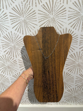 Paperclip Toggle Necklace - Simply Sunflowers