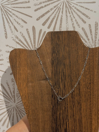 Paperclip Toggle Necklace - Simply Sunflowers