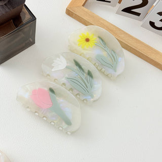 Pastel Sunflower Clip - Simply Sunflowers