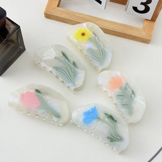 Pastel Sunflower Clip - Simply Sunflowers