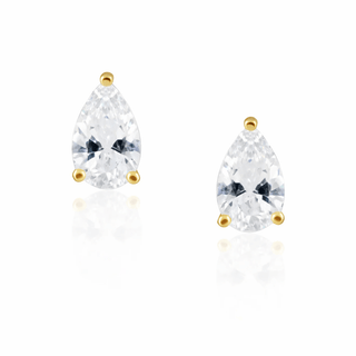 Pear Cut Studs - Simply Sunflowers