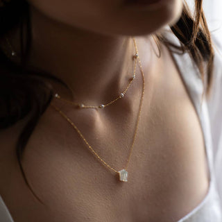 Pearl Chain Necklace - Simply Sunflowers