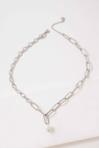 Pearl Charm Necklace - Simply Sunflowers