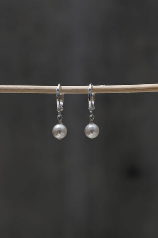 Pearl Drop Earrings - Simply Sunflowers