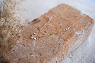 Pearl Drop Necklace - Simply Sunflowers