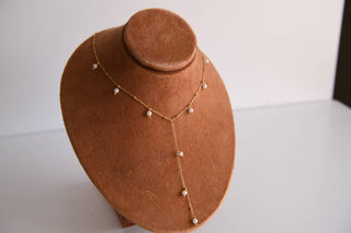 Pearl Drop Necklace - Simply Sunflowers
