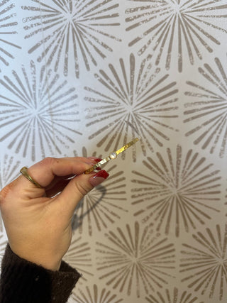 Pearl Hammered Cuff - Simply Sunflowers