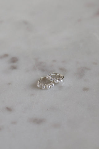 Pearl Hoops - Simply Sunflowers
