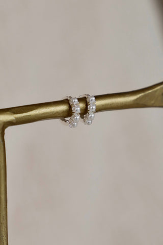 Pearl Hoops - Simply Sunflowers