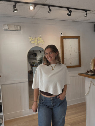 Perkins Cove Poncho Top - Simply Sunflowers