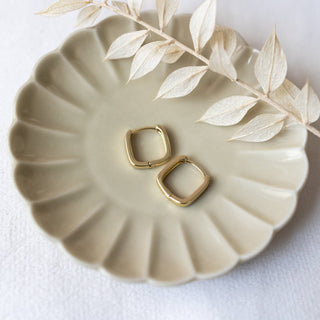 Petite Square Hoops - Simply Sunflowers