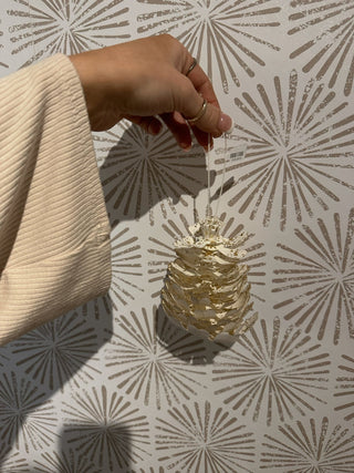 Pinecone Ornament - Simply Sunflowers