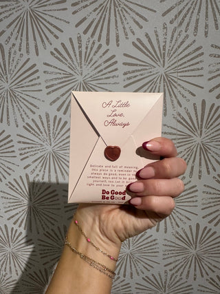 Pink Flower Charm Gold Plated Necklace - Simply Sunflowers