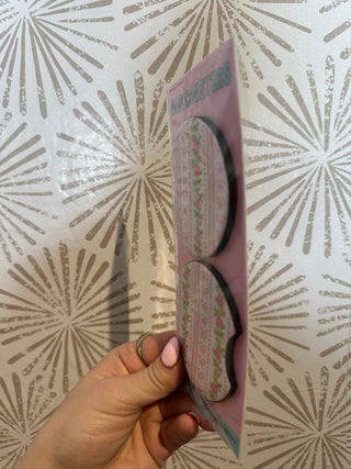 Pink Rose Car Coasters - Simply Sunflowers