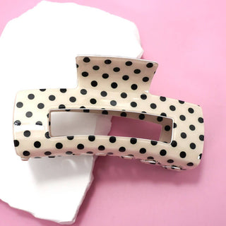 POLKA DOT HAIR CLAW CLIP | 40H1128 - Simply Sunflowers