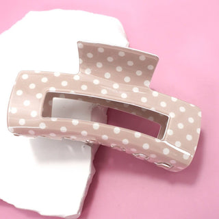 POLKA DOT HAIR CLAW CLIP | 40H1128 - Simply Sunflowers