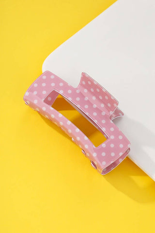 POLKA DOT HAIR CLAW CLIP | 40H1128 - Simply Sunflowers