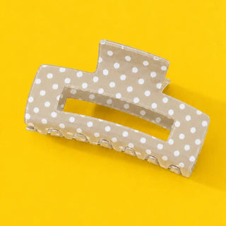 POLKA DOT HAIR CLAW CLIP | 40H1128 - Simply Sunflowers
