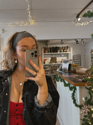 Polka Dot Headband - Simply Sunflowers