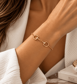 Polo Link Horse Bit Bracelet - Simply Sunflowers